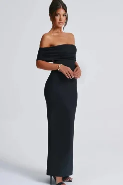 Robe de soirée dos nu en V