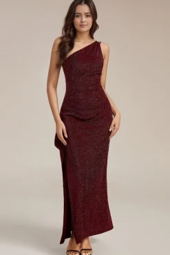Robe de soirée dos nu moulante scintillante