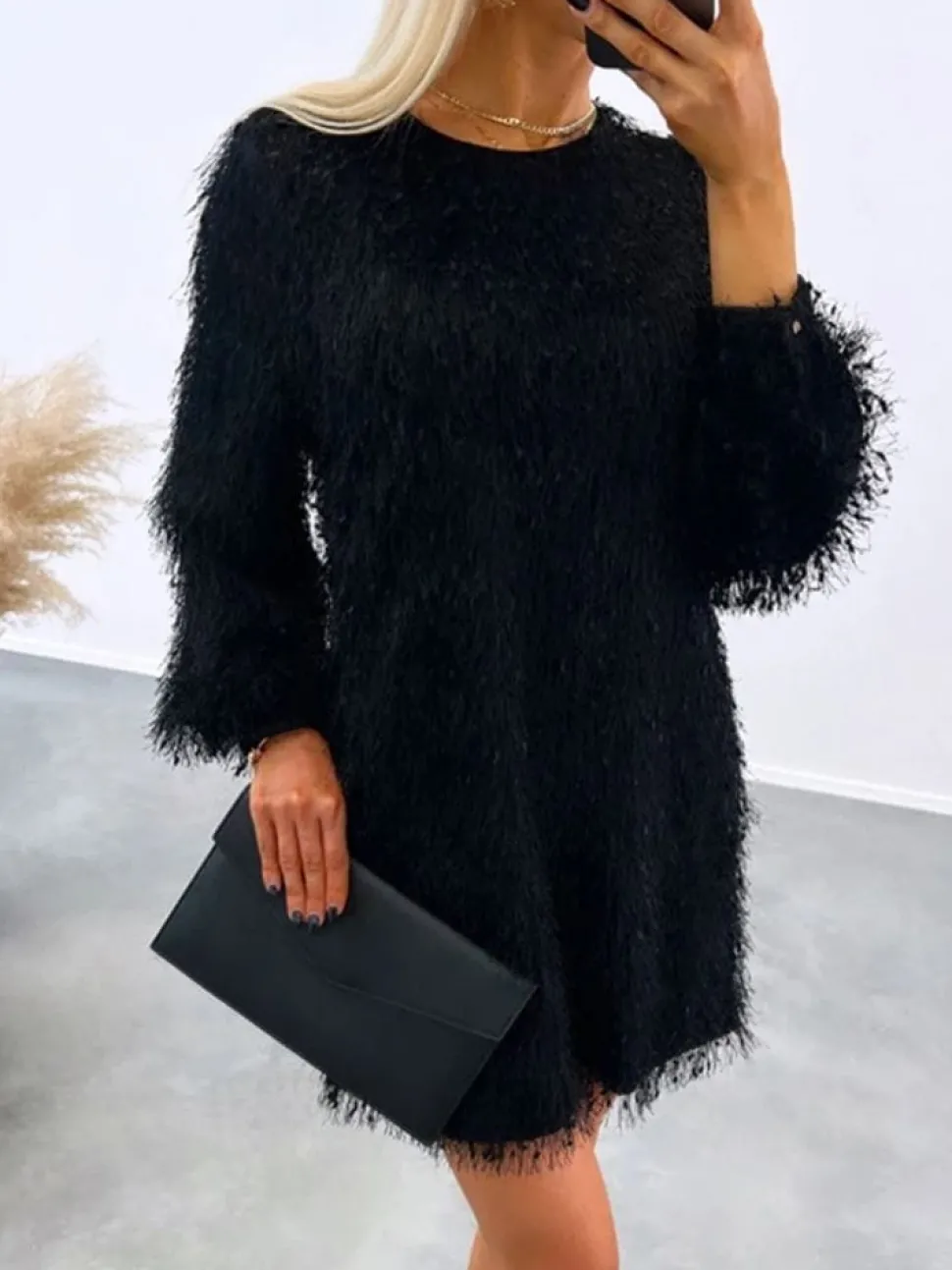 Robe de soirée midi sequin