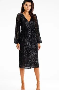 Robe de soirée portefeuille