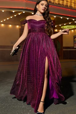 Robe de soirée sequin grande taille
