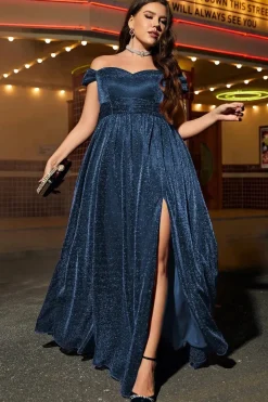 Robe de soirée sequin grande taille