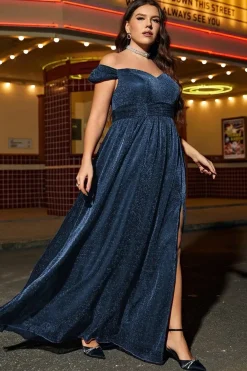 Robe de soirée sequin grande taille
