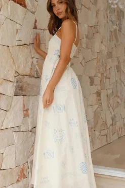 Robe d'été blanche casual bretelles