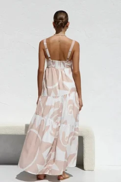 Robe d'été bohème longue à bretelles