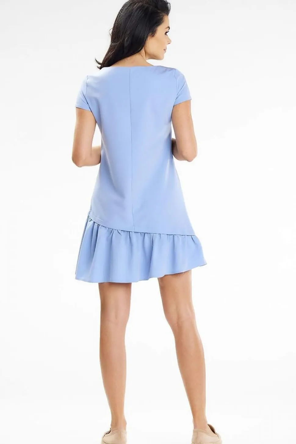 Robe d'été casual manches courtes
