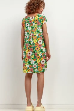 Robe d'été courte trapèze