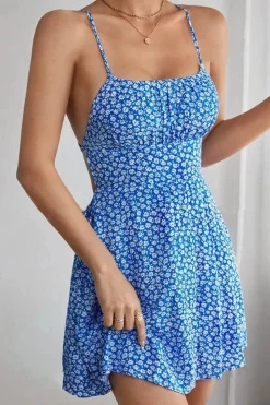 Robe d'été sexy dos nu courte moulante