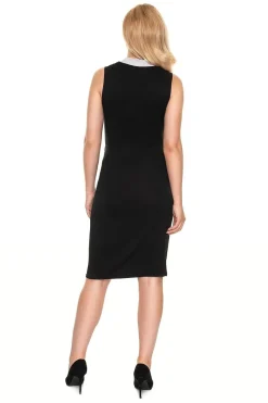 Robe grossesse noire courte