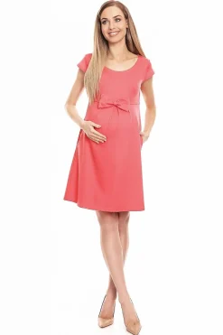 Robe grossesse rose