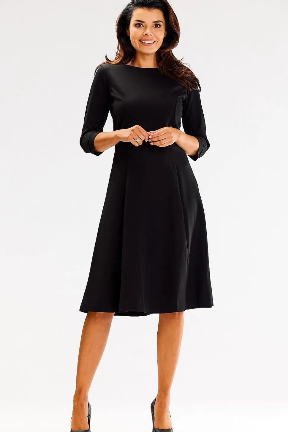 Robe habillée noire