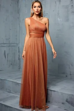 Robe invitée de mariage épaule dénudée