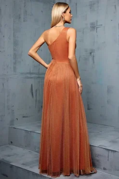 Robe invitée de mariage épaule dénudée