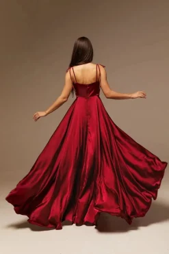 Robe invitée de mariage vert émeraude