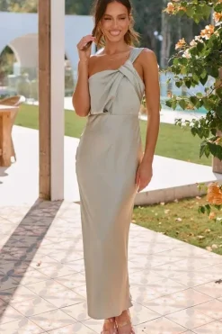 Robe invitée mariage chic asymétrique midi