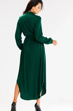 Robe longue chemise