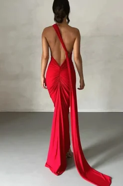 Robe longue dos nu chic