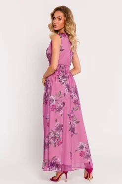 Robe longue fleurie été