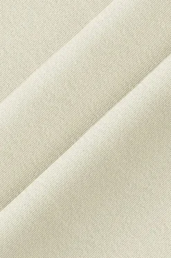 Robe moulante jaune midi sans manches