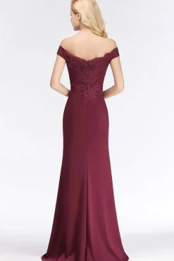 Robe pour mariage invité chic épaules dénudées