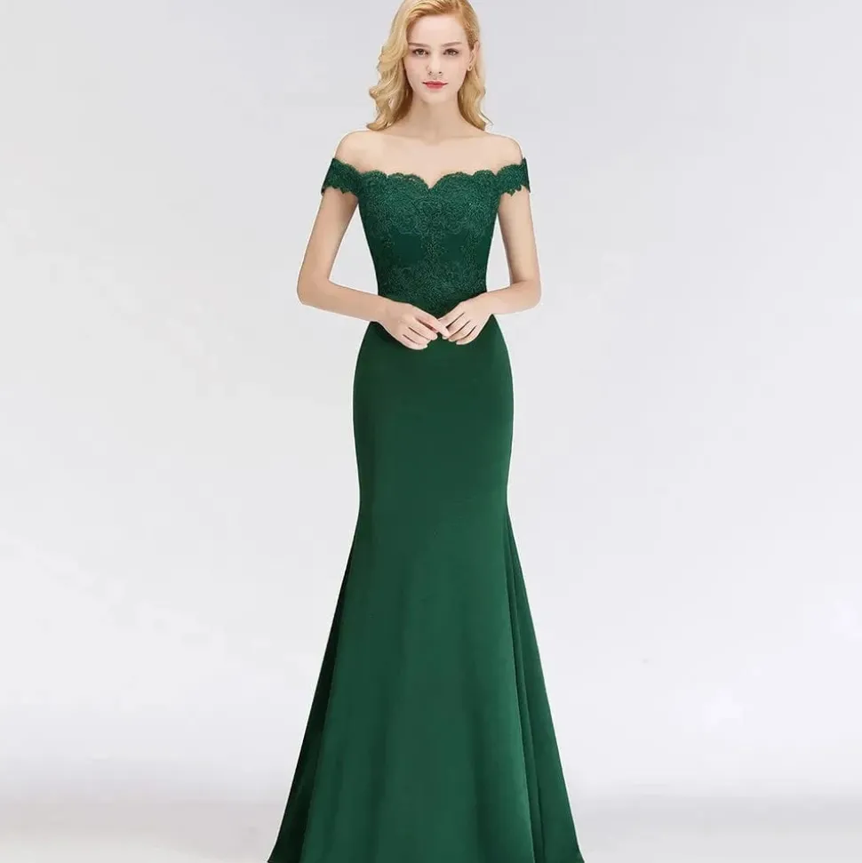 Robe pour mariage invité chic épaules dénudées