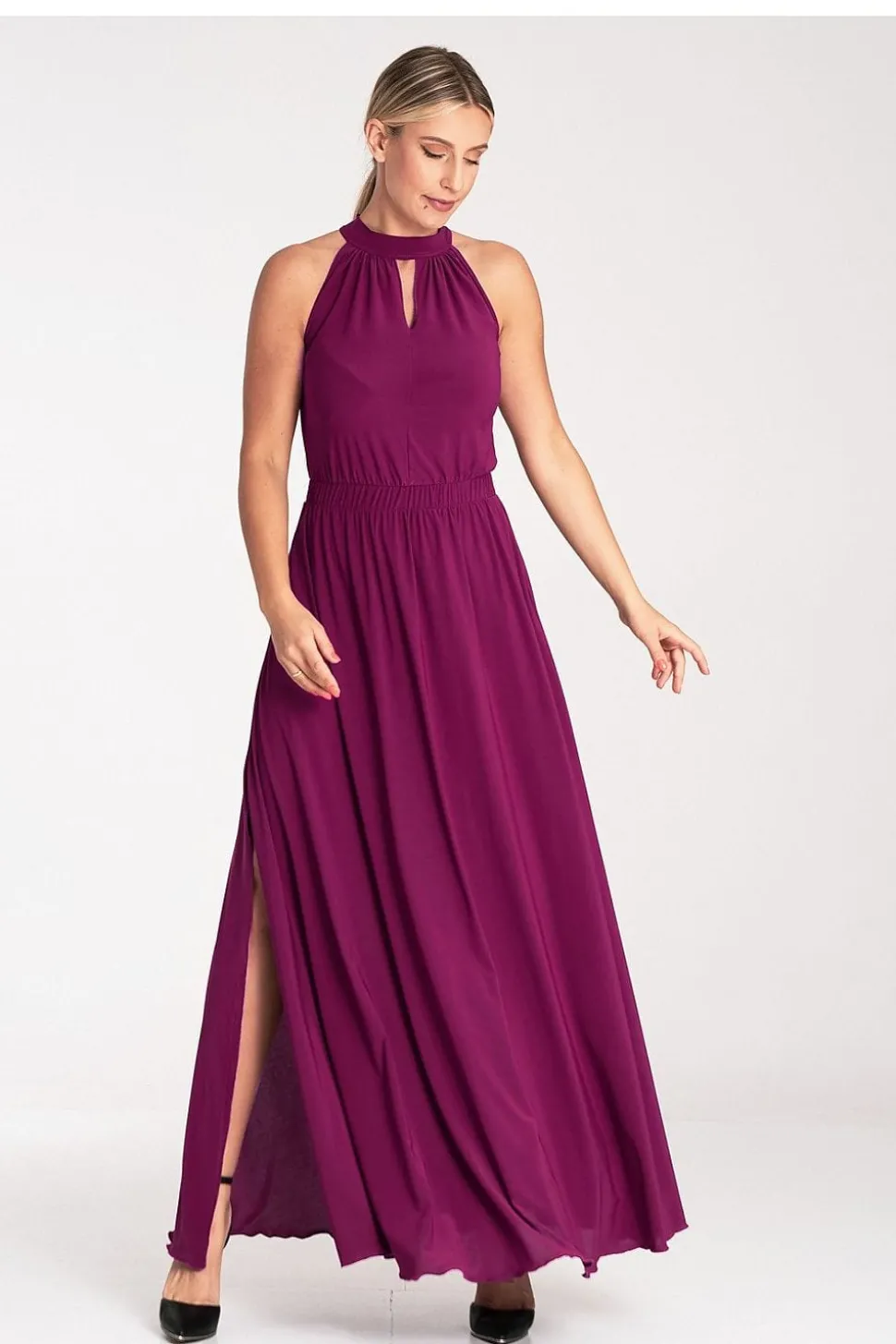 Robe pour mariage invitée chic longue