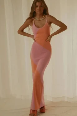 Robe sexy longue moulante dos nu