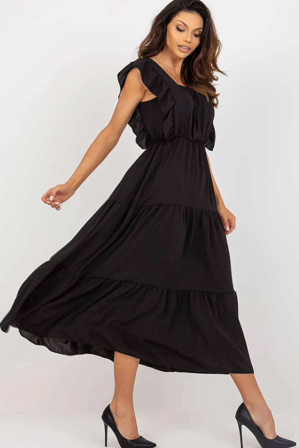 Robe été bohème champêtre longue