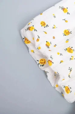 Robe été fleurie longue blanche