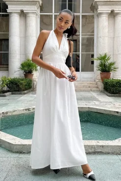 Robe été fluide longue sans manches