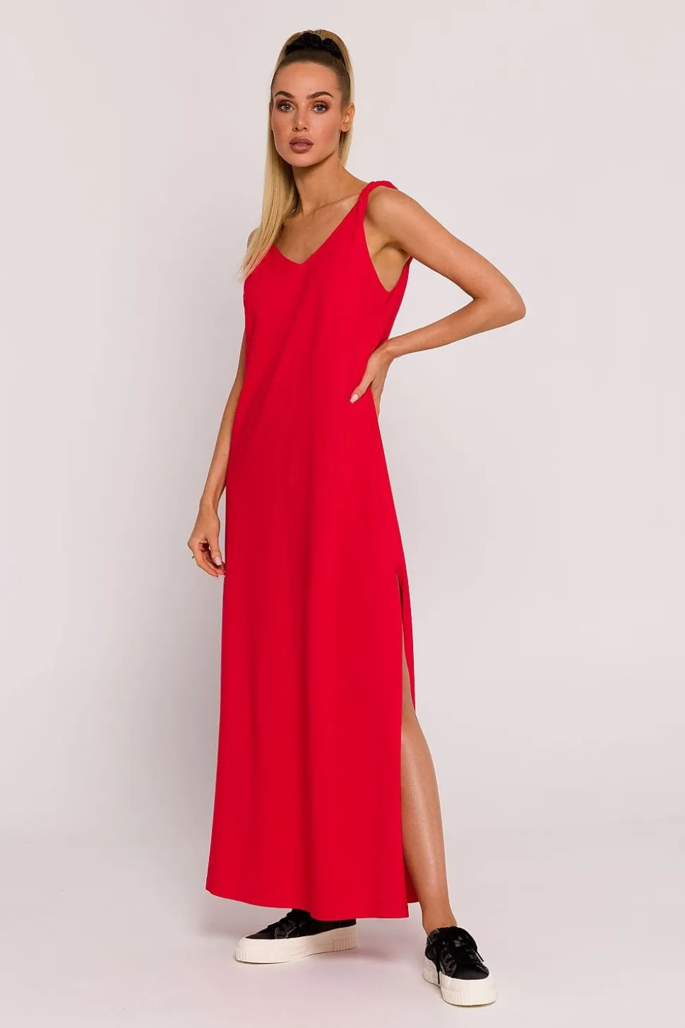 Robe été longue oversize dos nu