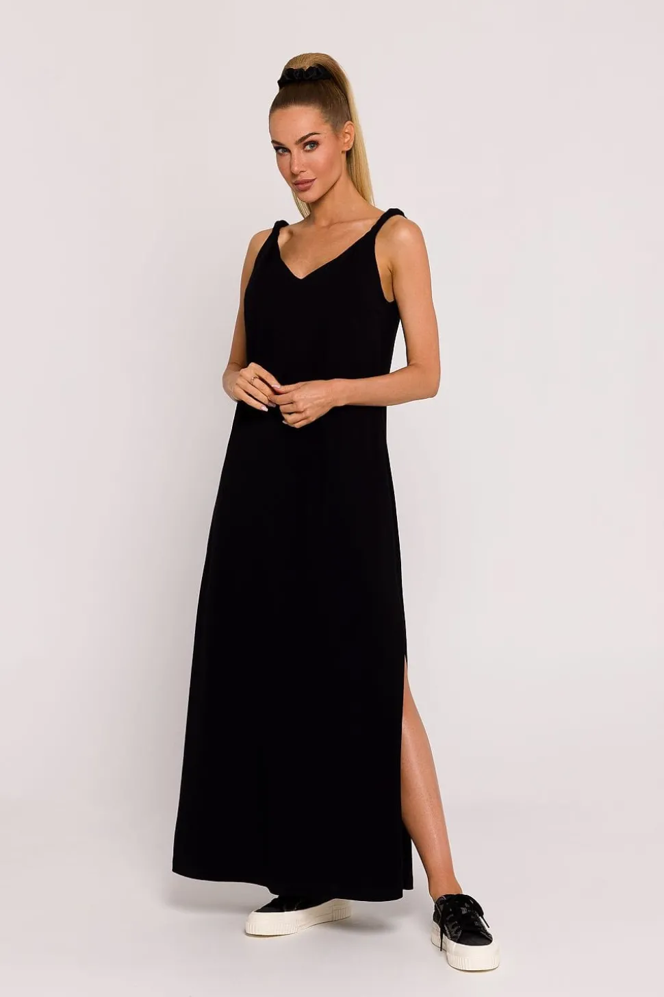 Robe été longue oversize dos nu