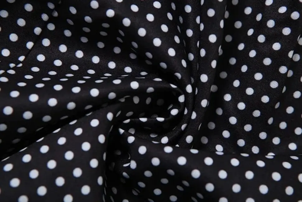 Robe été mini à pois