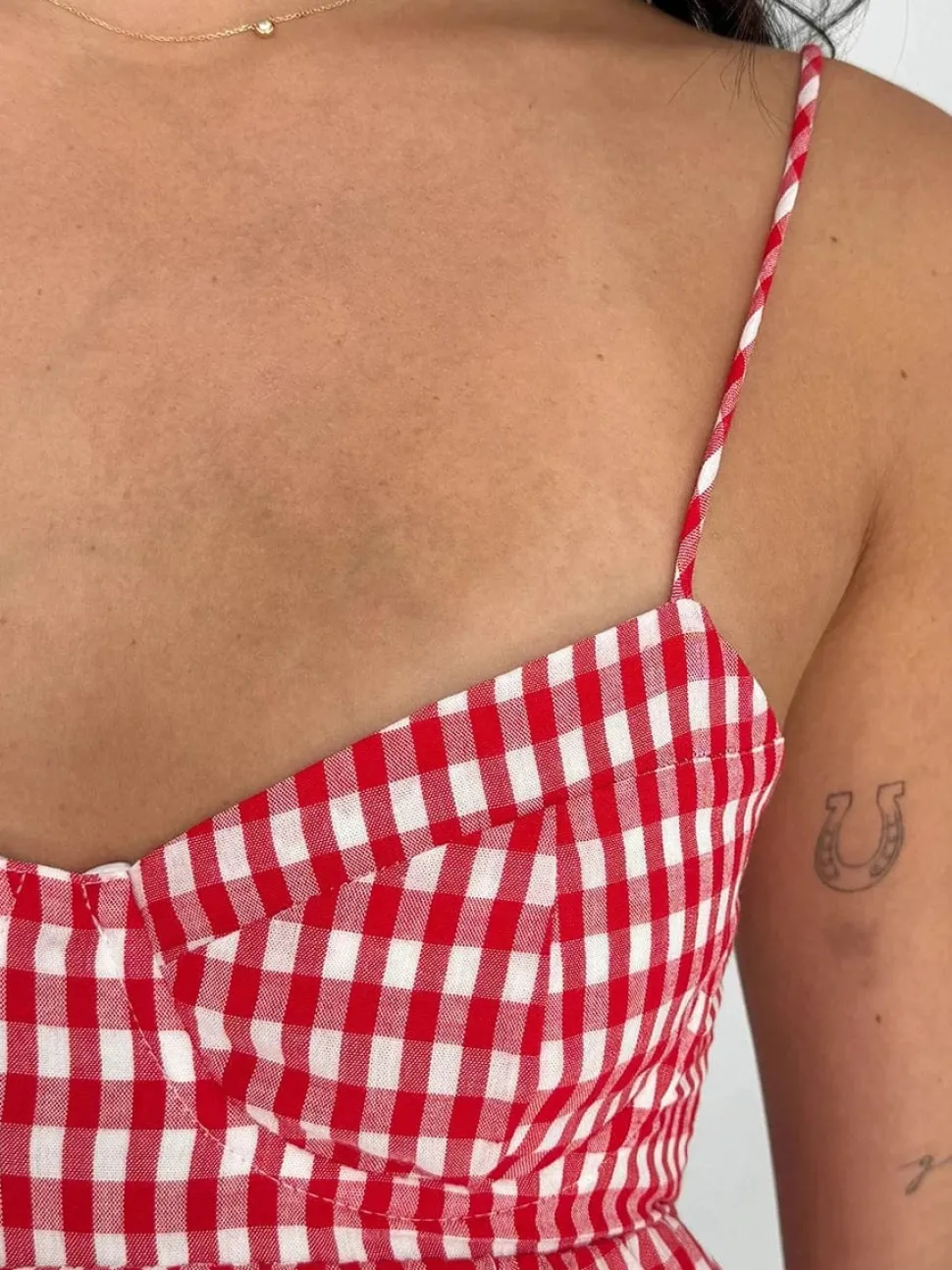 Robe été mini évasée à bretelles