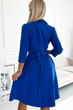 Robe évasée manche longue