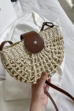 Sac à main en paille