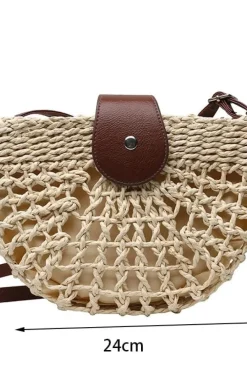 Sac à main en paille