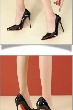 Talons aiguilles noires