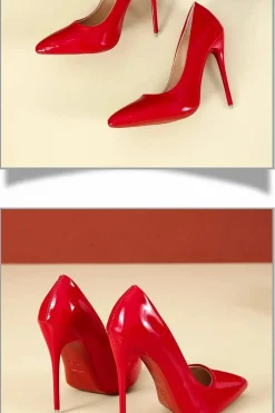 Talons aiguilles rouges