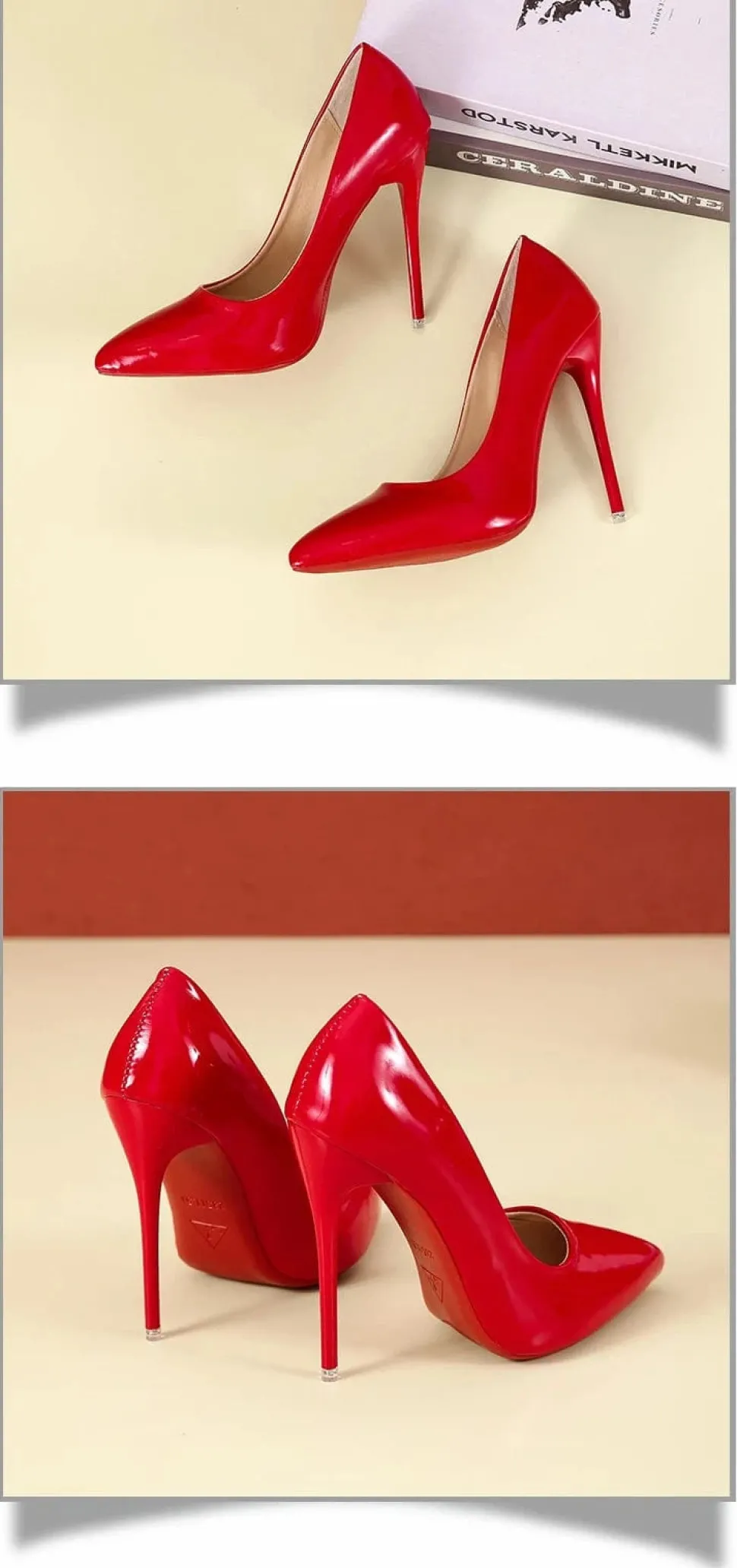 Talons aiguilles rouges