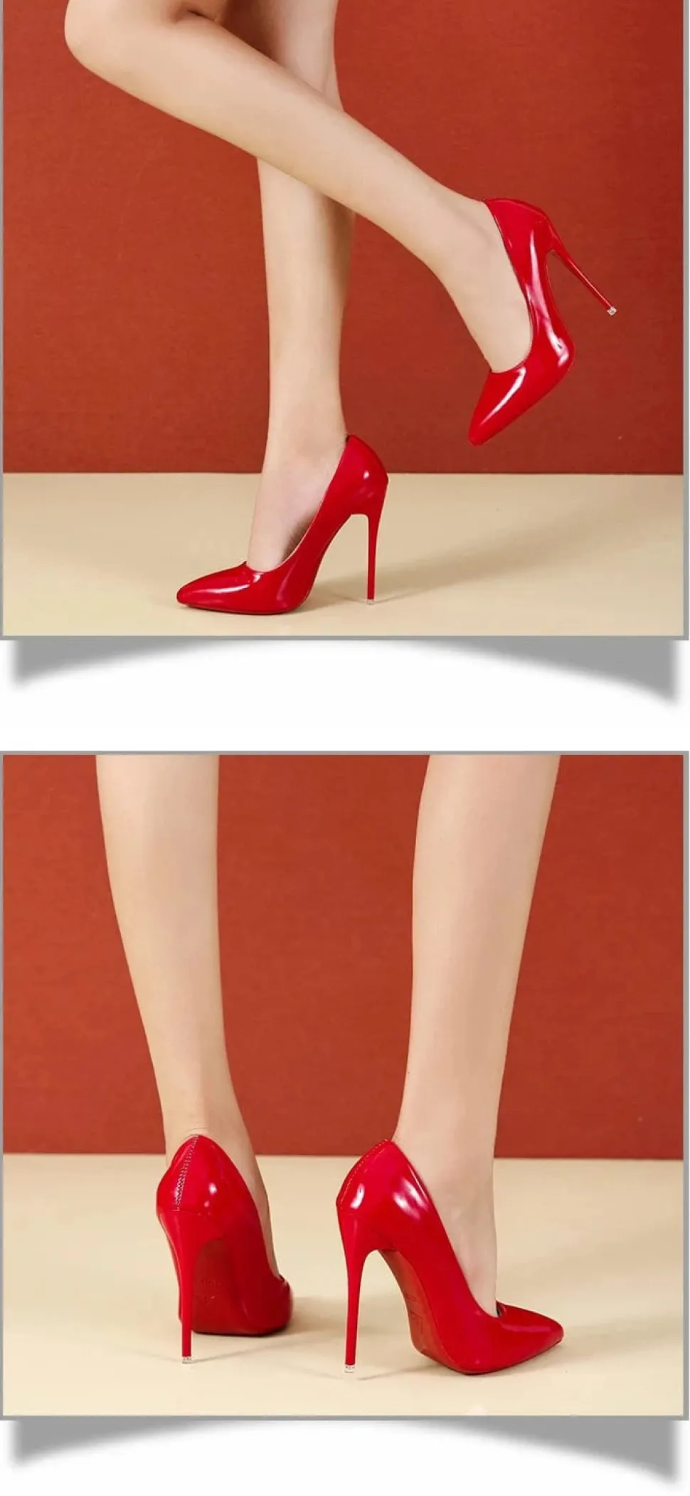 Talons aiguilles rouges